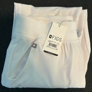 Figs Cream Scrub Pants
